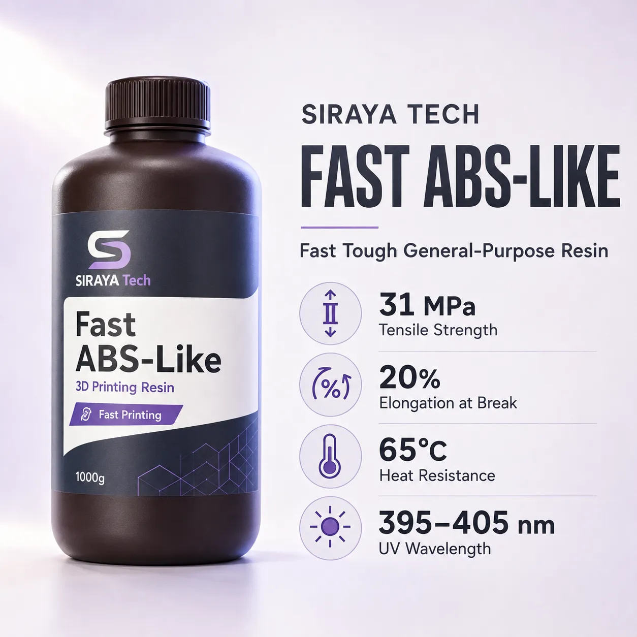 Siraya Tech Fast ABS-Like Resin product image