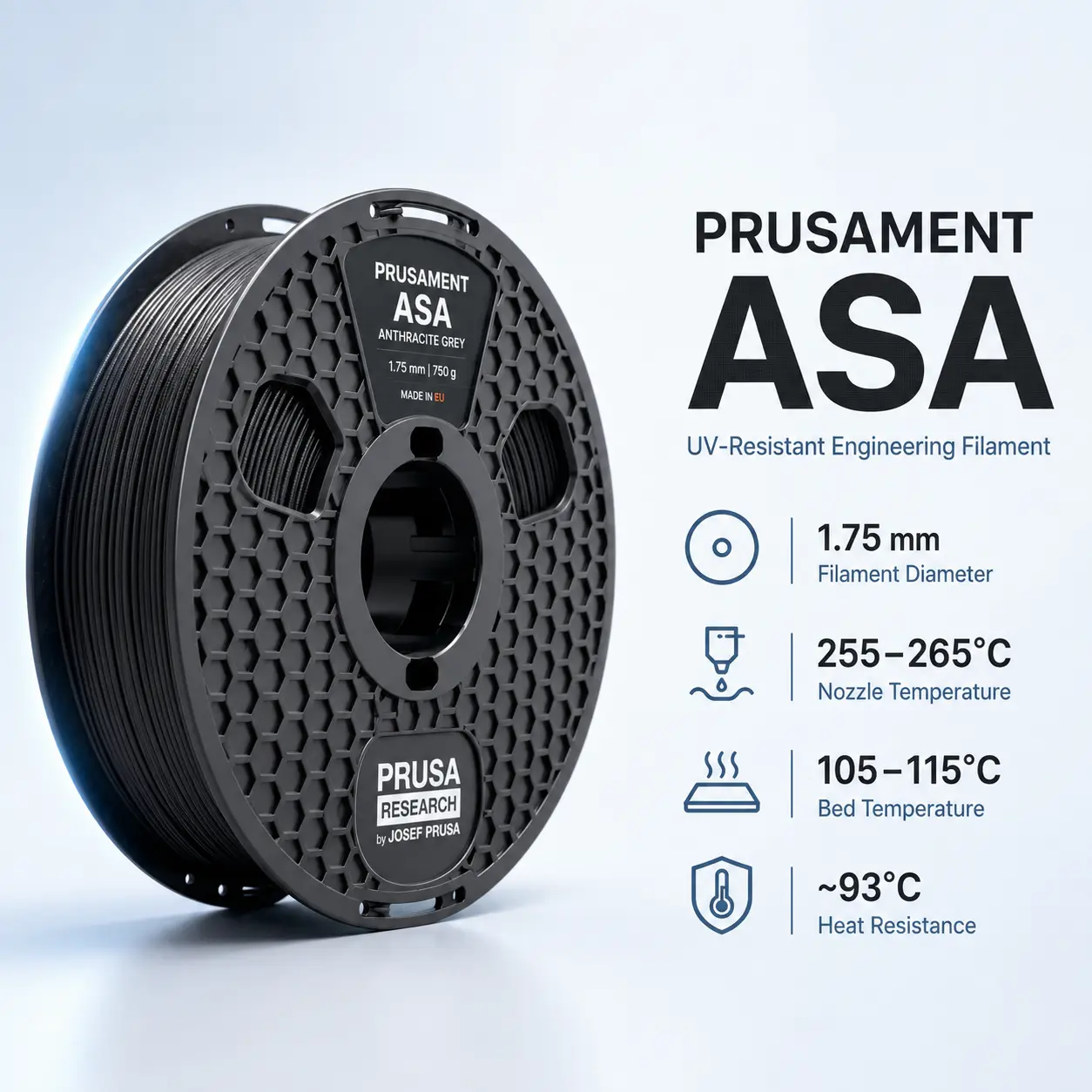 Prusament ASA: 1.75 mm Filamant product image