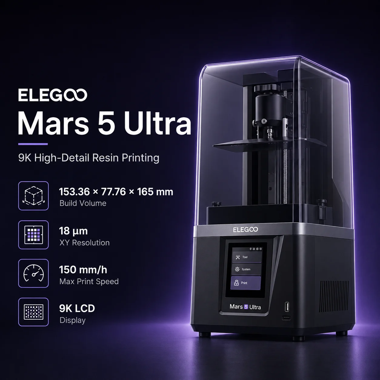 ELEGOO Mars 5 Ultra product image