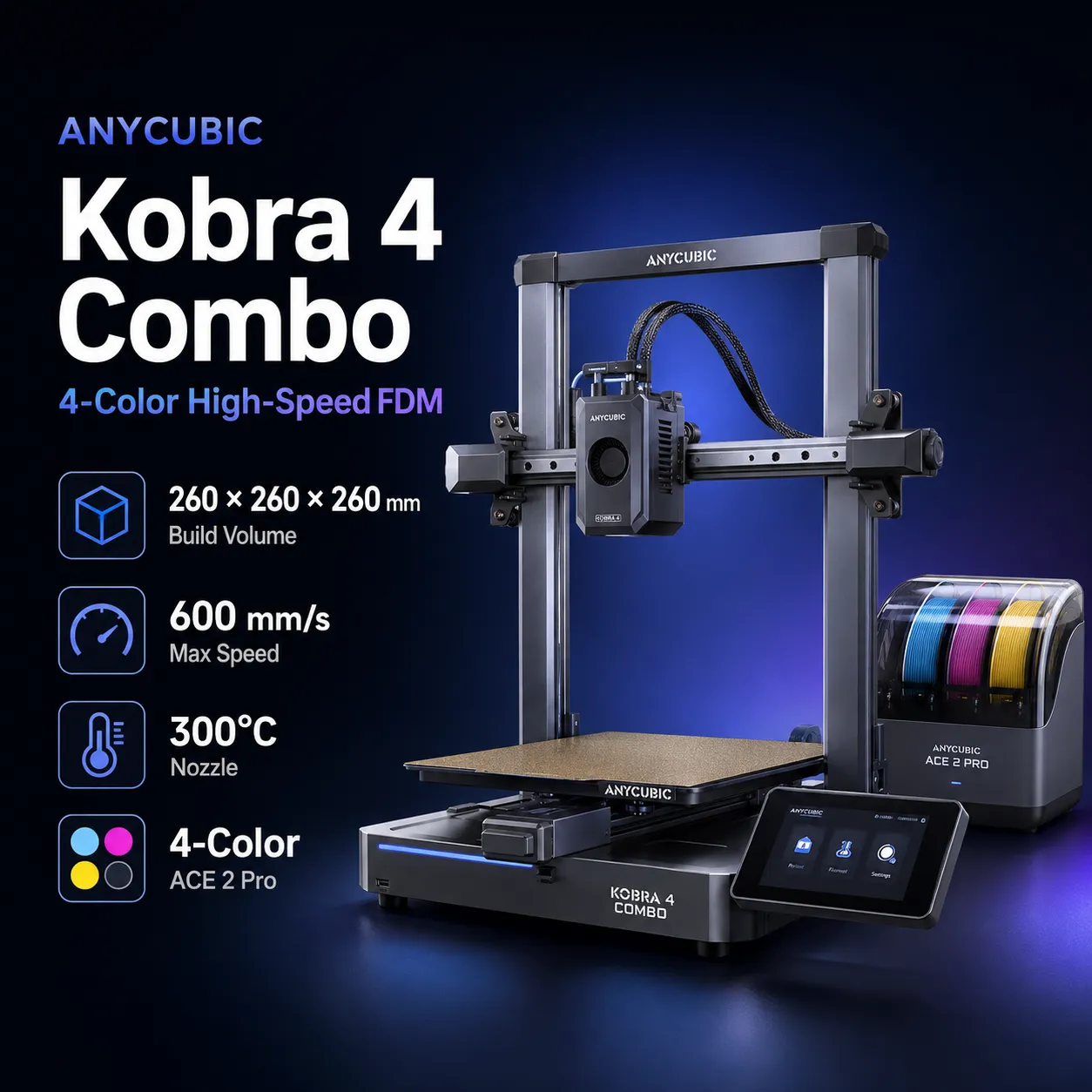 Anycubic Kobra 4 Combo product image