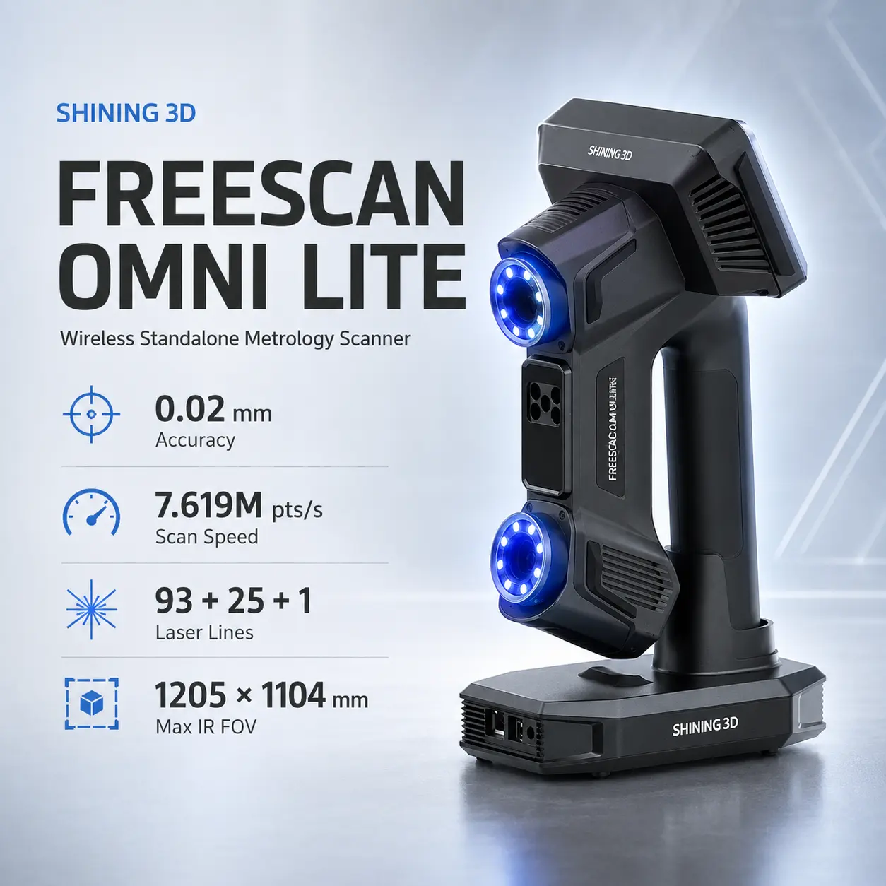 SHINING 3D FreeScan Omni Lite product image