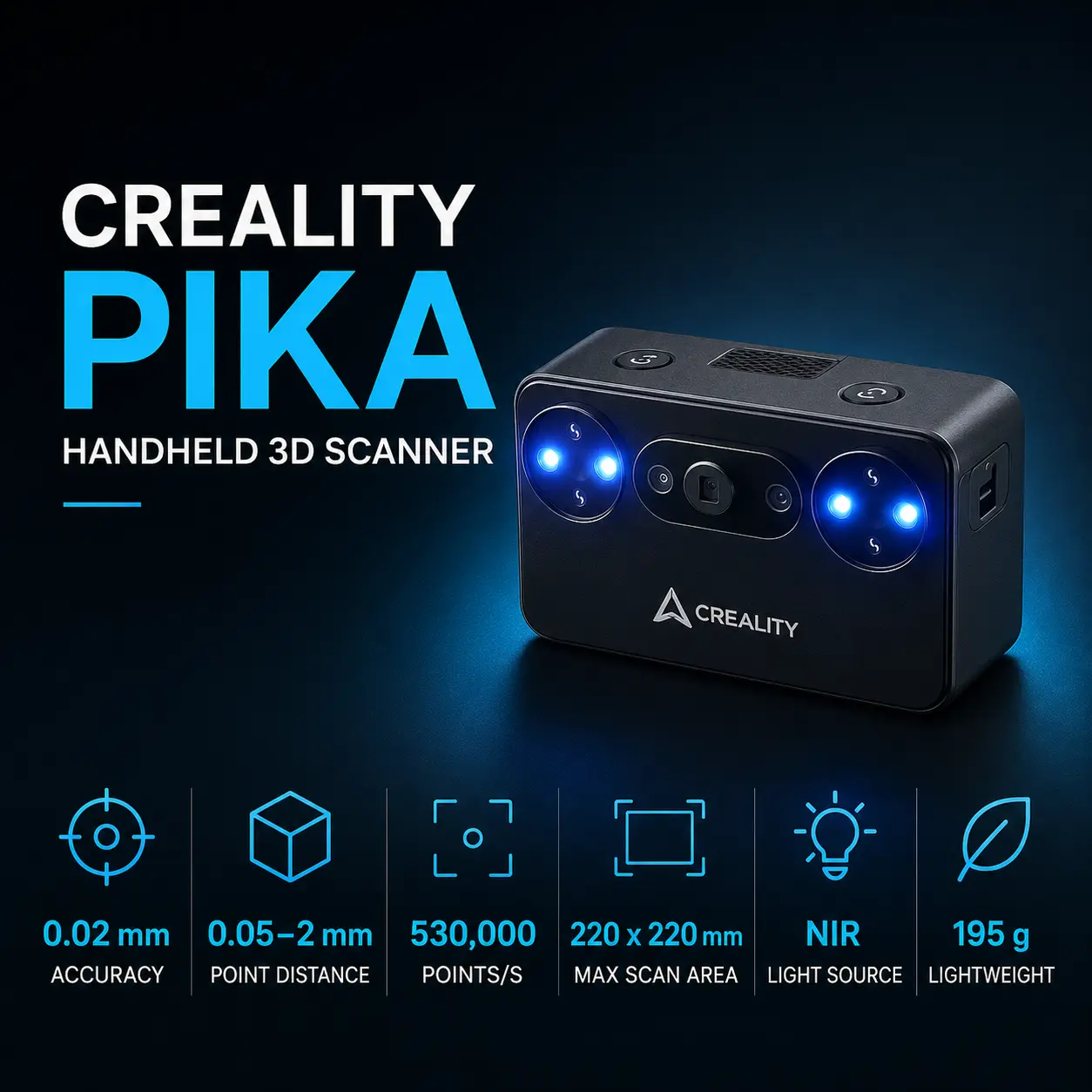 Creality Pika : Portable 3D Scanner product image
