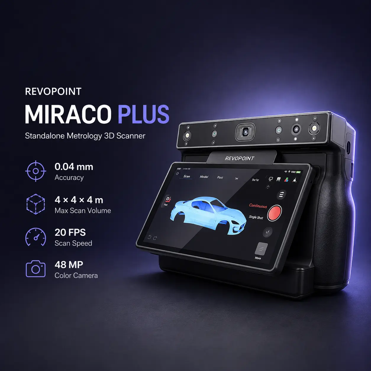 Revopoint MIRACO Plus product image