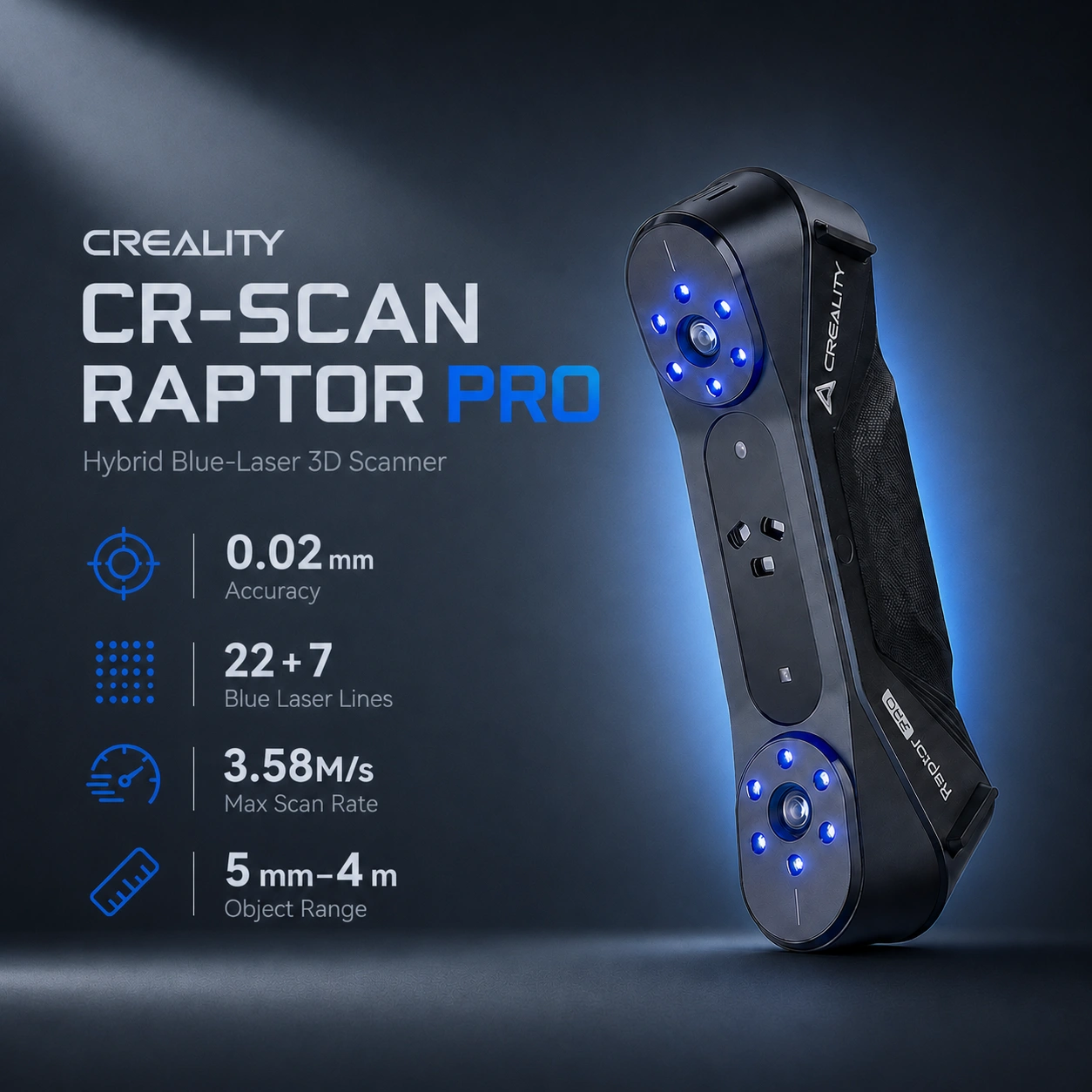 Creality CR-Scan Raptor Pro product image