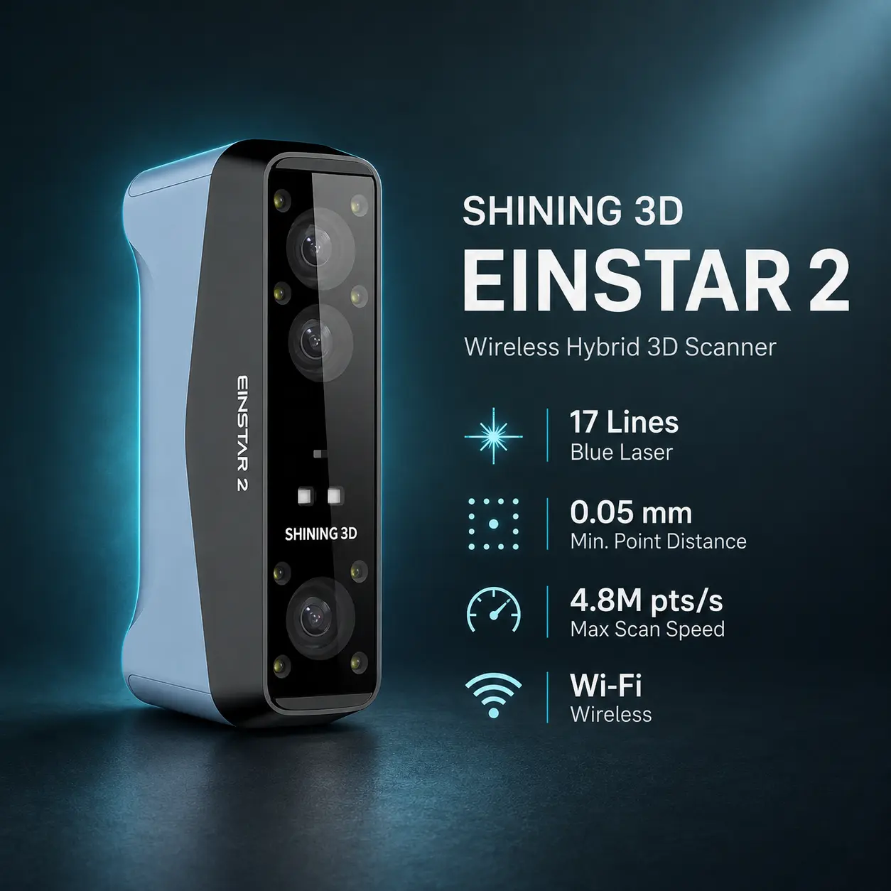 SHINING 3D EINSTAR 2 product image